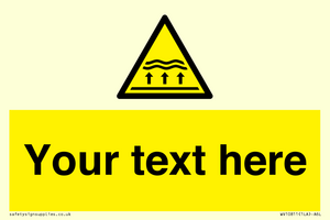 Custom Warning: Flood zone